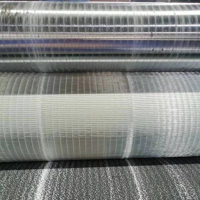 Sợi thủy tinh một chiều Sợi ngang đơn 90 độ Vải 550g / M2-400mm Trong vỏ DTRO