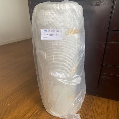 Vải sợi thủy tinh UDT một chiều sợi ngang đơn 550g/M2-600mm màu trắng không kim loại với sợi thủy tinh 1200 Tex cho Bể chứa