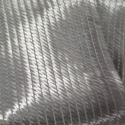Sợi thủy tinh nhiều trục vải ± 45 ° 1200g mỗi mét vuông Hiệu suất tốt về sức kéo và dễ dàng ướt ra từ nhựa cho tàu FRP & ngành công nghiệp điện gió