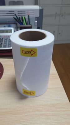 80g/M2 Polyester Tissue Of White Color cho pultrusion để nâng cao chất lượng của các sản phẩm FRP về triển vọng cũng như độ bền kéo,được sử dụng rộng rãi trong khung tấm pin năng lượng mặt trời