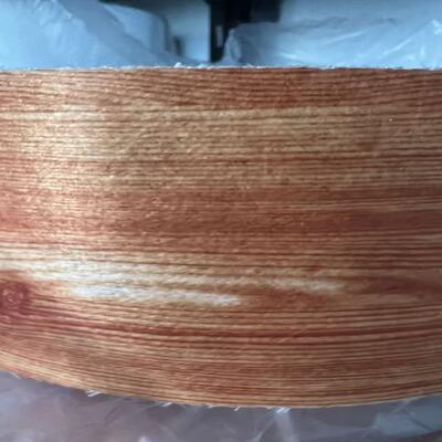 40gsm mô bề mặt polyester hạt gỗ cho gia cố sợi thủy tinh FRP, mô hình trang trí hạt gỗ màu đỏ cho các yêu cầu trên bề mặt hồ sơ và triển vọng